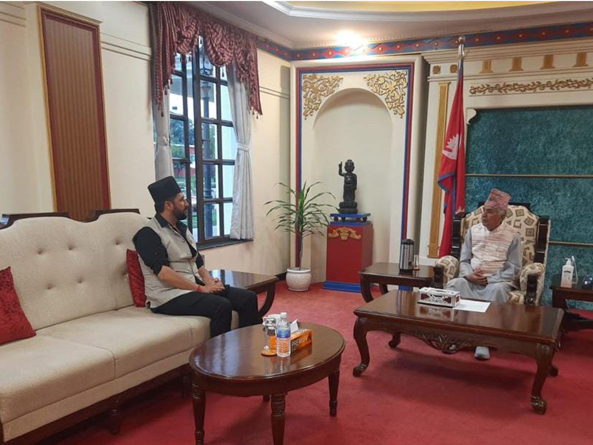 राष्ट्रपति पौडेललाई रवि लामिछानेले किन भेटे ?